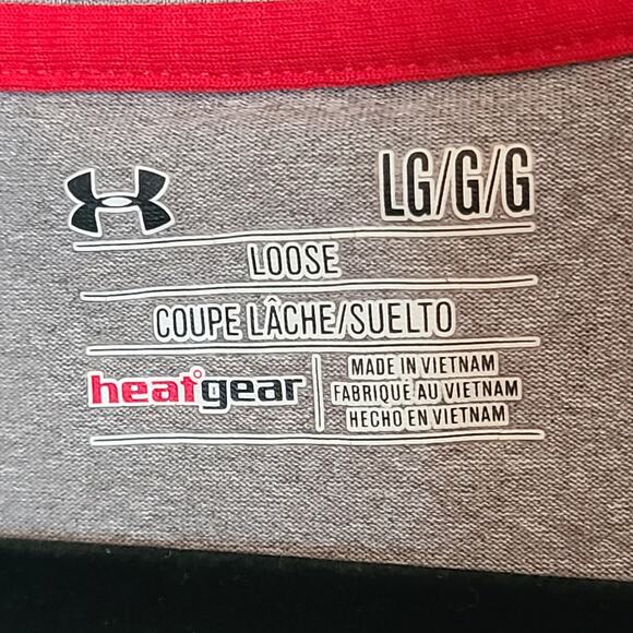 Under Armour Gray 3/4 Zip Jacket Athletic Top
Lightweight Heatgear Women's Large - Picture 6 of 6